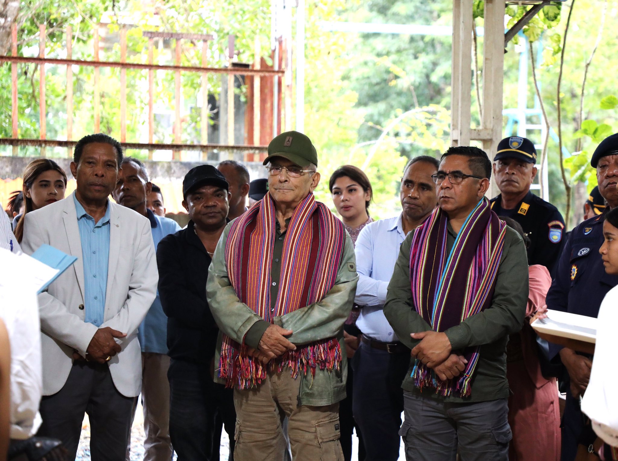 SEKRETÁRIU ESTADU ESJ-ESTV AKOMPAÑA PREZIDENTE REPÚBLIKA DEMOKRÁTIKA TIMOR-LESTE HALA'O VIZITA BA ESKOLA ESTV DOM BOSCO MAUMALI